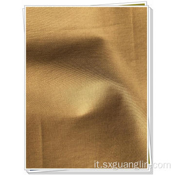 Tessuto in twill di cotone nylon spandex per indumenti